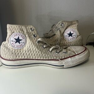 Converse Beige All Star Sneakers